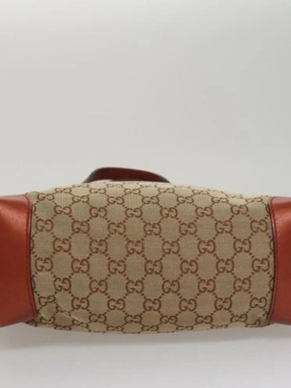 GUCCI GG Canvas Tote Bag Beige Brown Auth ep7226 - Picture 5 of 16